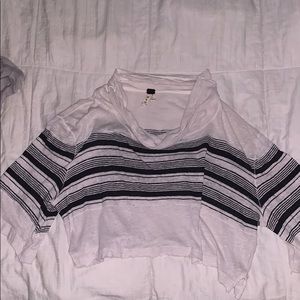 Free people cropped shirt